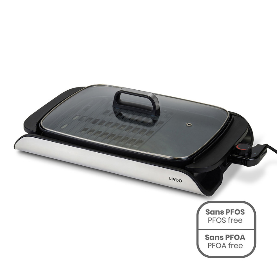Plancha publicitaire grill avec couvercle
