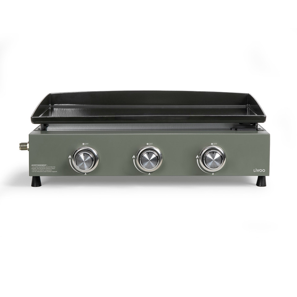 Plancha publicitaire gaz 3 brûleurs