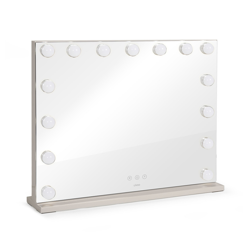Miroir publicitaire de maquillage Hollywood