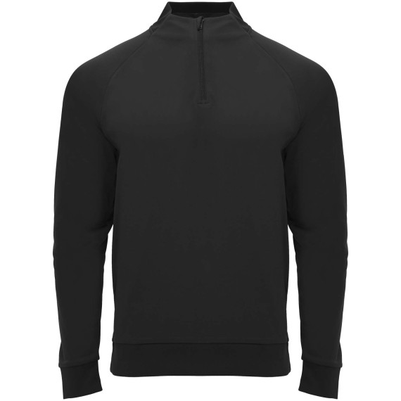 Sweatshirt publicitaire Epiro à manches longues unisexe avec fermeture demi-zip Roly 200 g/m2 Sweatshirt publicitaire Epiro à manches longues unisexe avec fermeture demi-zip Roly 200 g/m2
