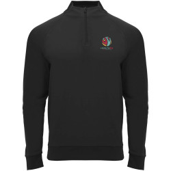 Sweatshirt publicitaire Epiro à manches longues unisexe avec fermeture demi-zip Roly 200 g/m2 Sweatshirt publicitaire Epiro à manches longues unisexe avec fermeture demi-zip Roly 200 g/m2