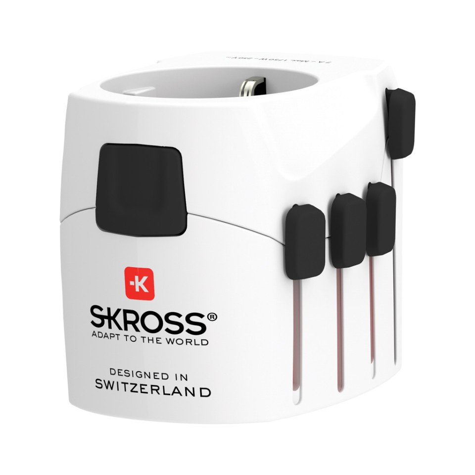 Adaptateur publicitaire de Voyage universel 3-Pôles Pro SKROSS