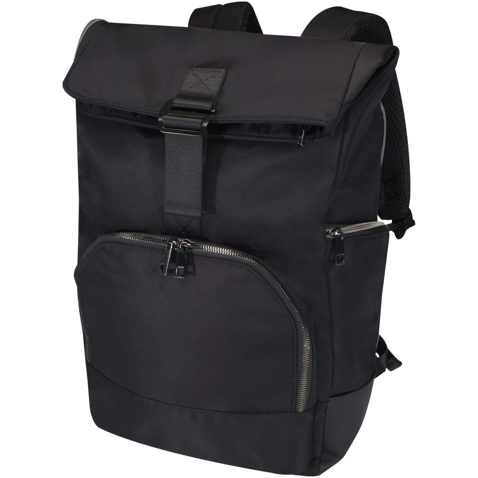 Sac à dos publicitaire rolltop Rhine recyclé GRS 15" de 18L