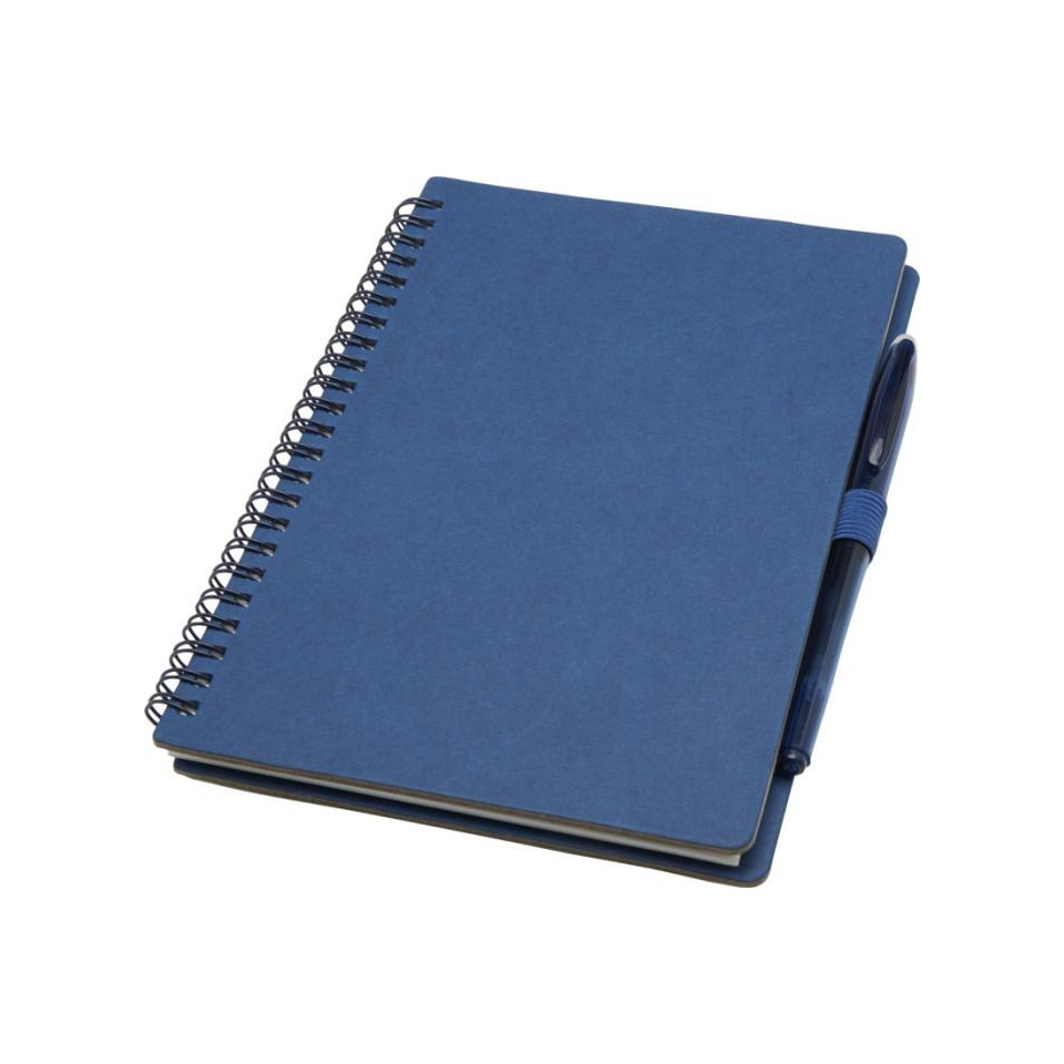 Carnet publicitaire à couverture souple réutilisable et parure de stylos Slate