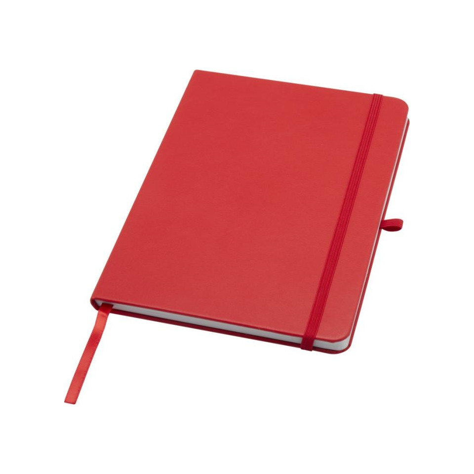 Carnet publicitaire A5 Teak ligné recyclé à couverture rigide
