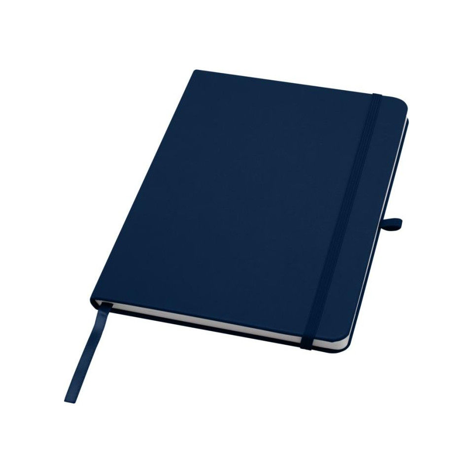 Carnet publicitaire A5 Teak ligné recyclé à couverture rigide