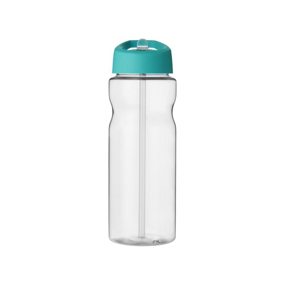 Bouteille publicitaire fabriquée en Europe de sport H2O Active® Eco Base 650 ml couvercle bec verseur