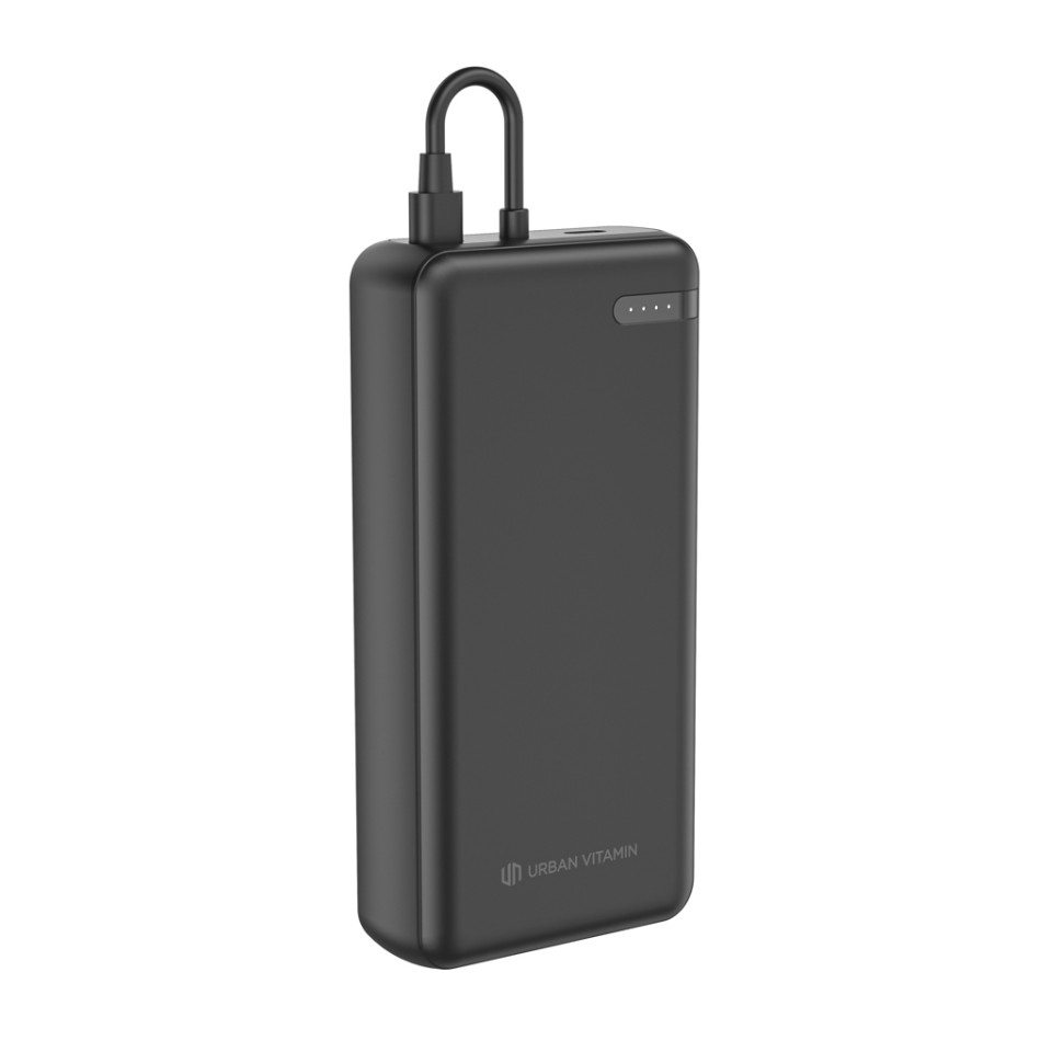 Powerbank publicitaire 20.000mAh/20W en ABS RCS Urban Vitamin Menlo Park