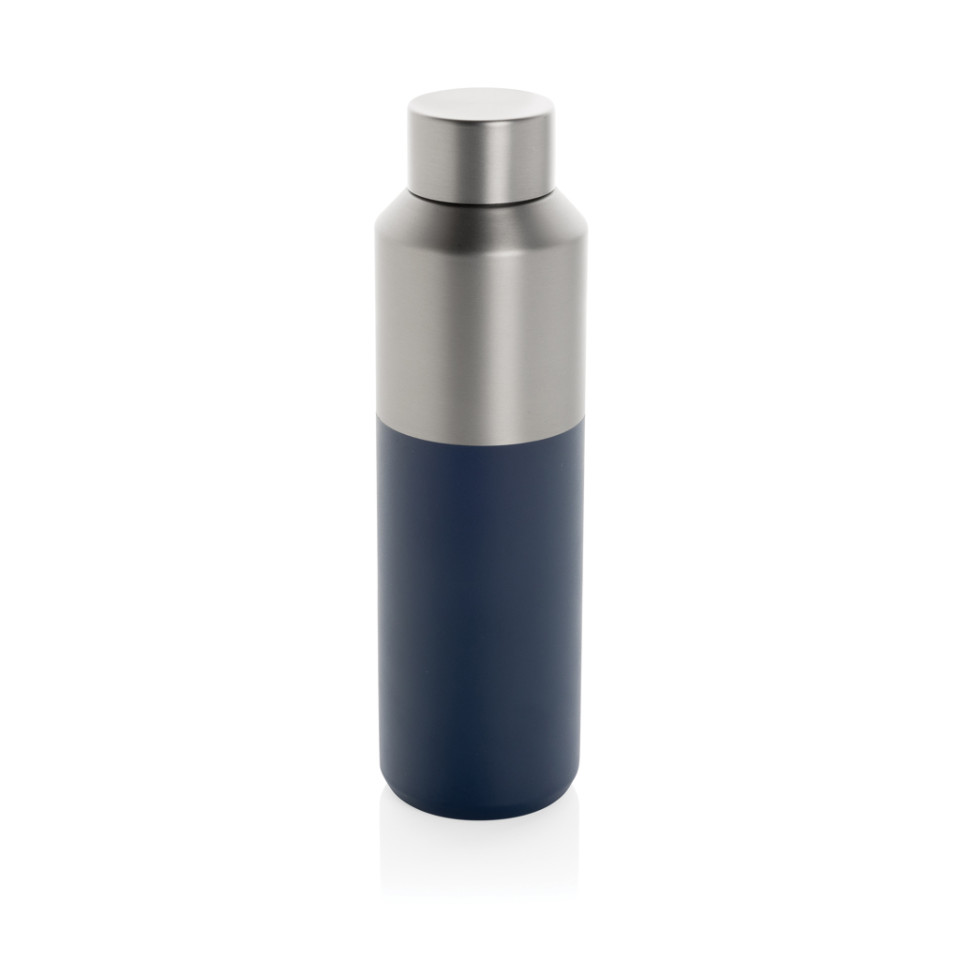 Bouteille publicitaire d'eau 600ml en acier recyclé certifiée RCS Fluid