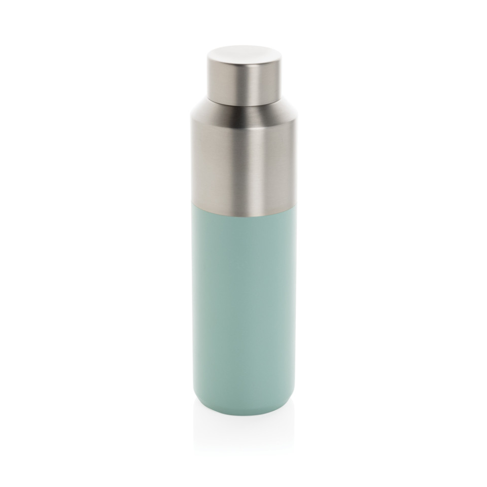 Bouteille publicitaire d'eau 600ml en acier recyclé certifiée RCS Fluid