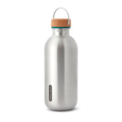 Bouteille publicitaire d'eau 600ml en acier Black+Blum