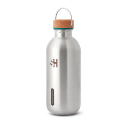 Bouteille publicitaire d'eau 600ml en acier Black+Blum