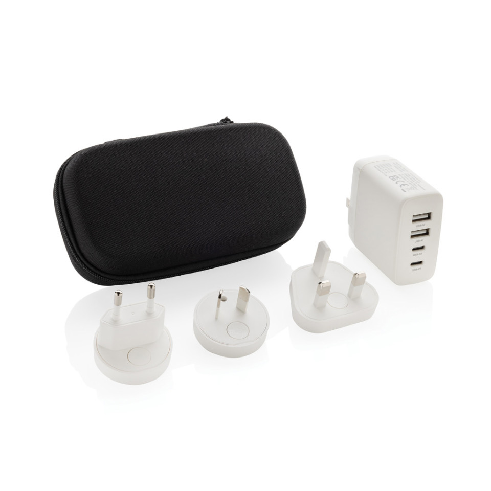 Chargeur publicitaire de voyage en plastique RCS TravelCharge Pro