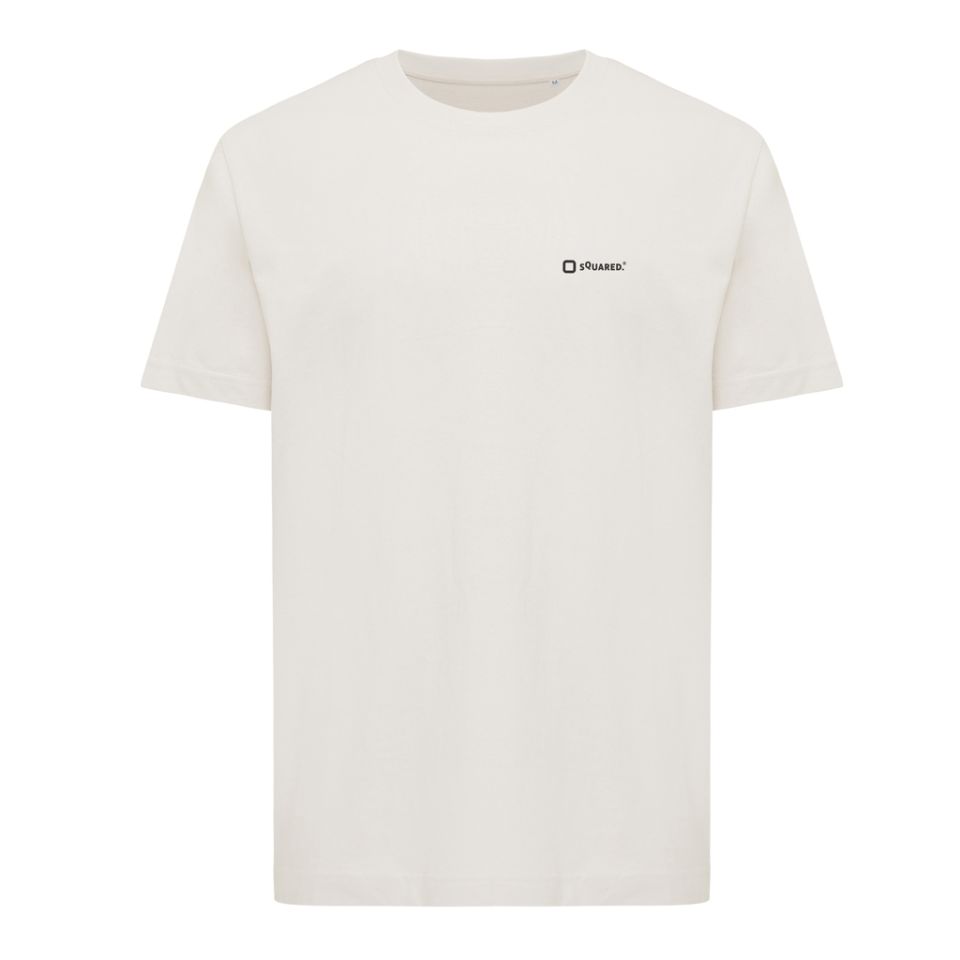 T-shirt publicitaire coupe décontractée en coton recyclé Iqoniq Kakadu 180 g/m²