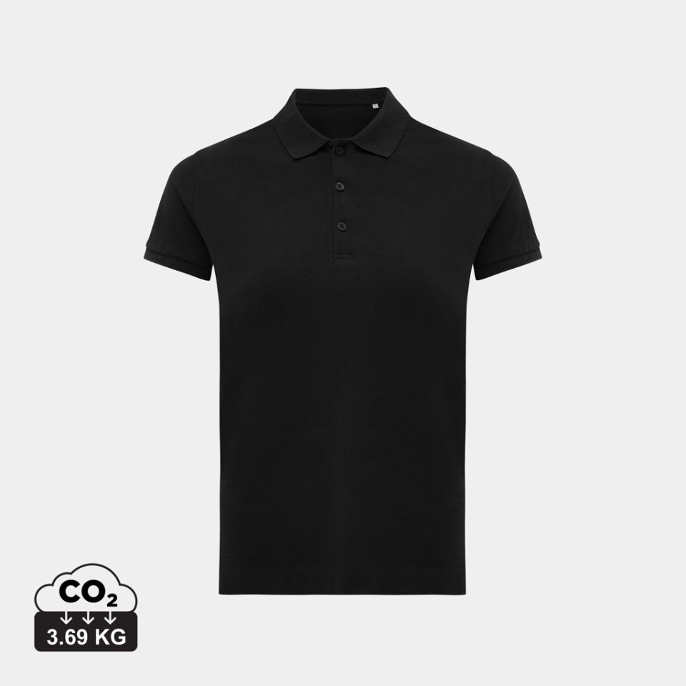 Polo publicitaire en coton piqué et recyclé Iqoniq Yosemite Femme 220g/m²
