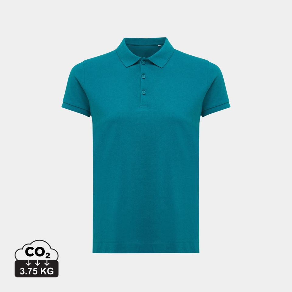 Polo publicitaire en coton piqué et recyclé Iqoniq Yosemite Femme 220g/m²