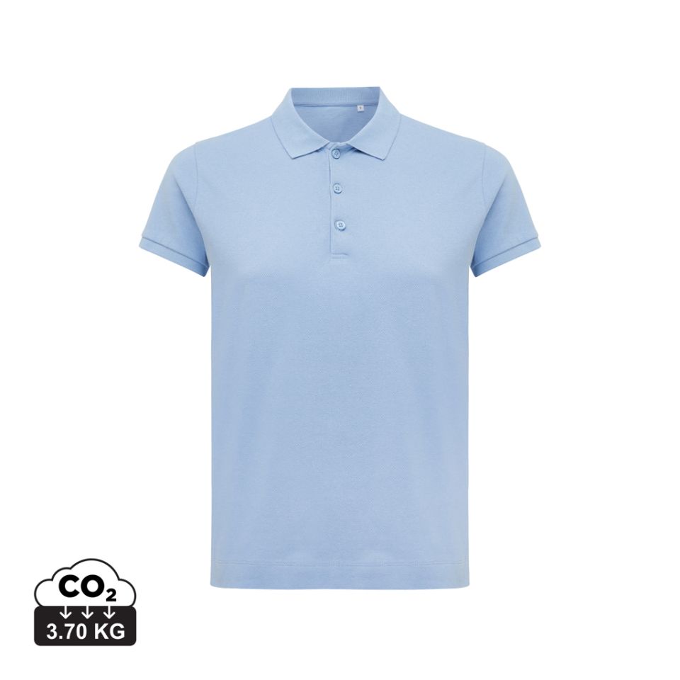 Polo publicitaire en coton piqué et recyclé Iqoniq Yosemite Femme 220g/m²