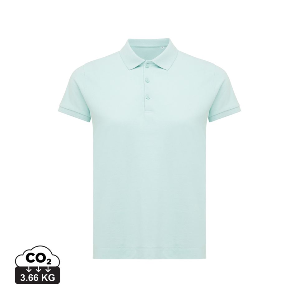 Polo publicitaire en coton piqué et recyclé Iqoniq Yosemite Femme 220g/m²