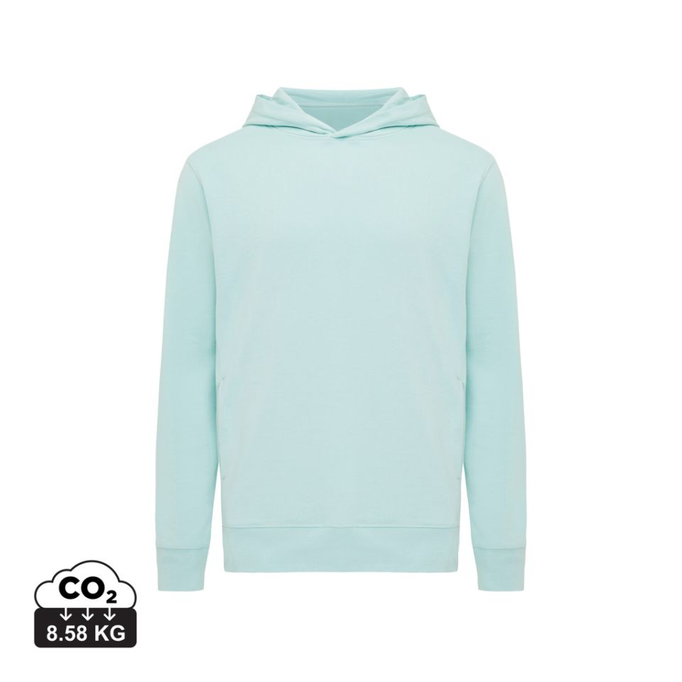 Sweat publicitaire à capuche avec poches latérales Iqoniq Yengo 280 g/m2