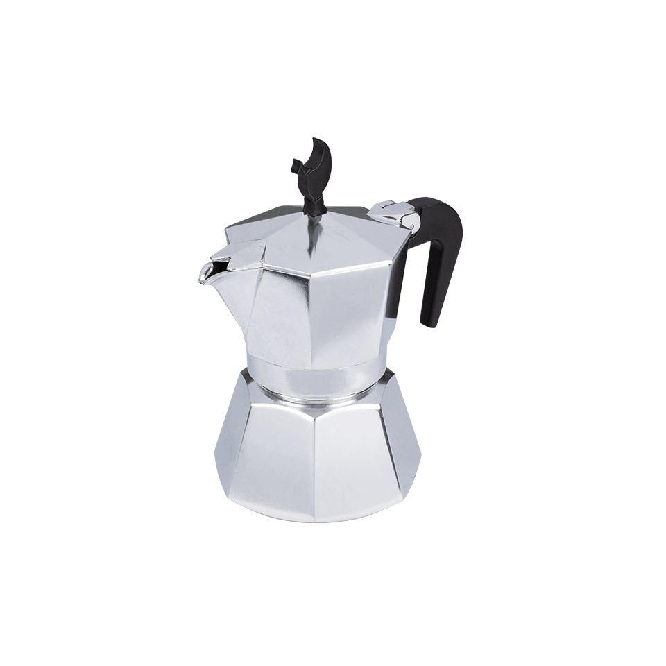 Cafetière italienne personnalisée 3 tasses MOKAVIT fabriquée en Europe Aflonsina One