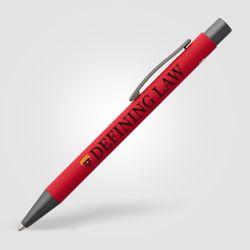 Stylo bille publicitaire Goldstar® finition gomme Bowie Recyclé Stylo bille publicitaire Goldstar® finition gomme Bowie Recyclé