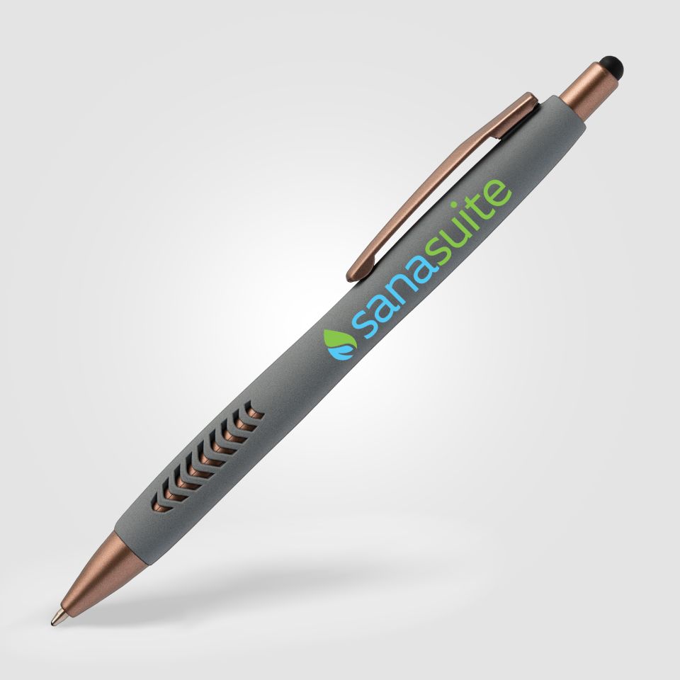 Stylo stylet publicitaire Avalon Stylus finition pierre express