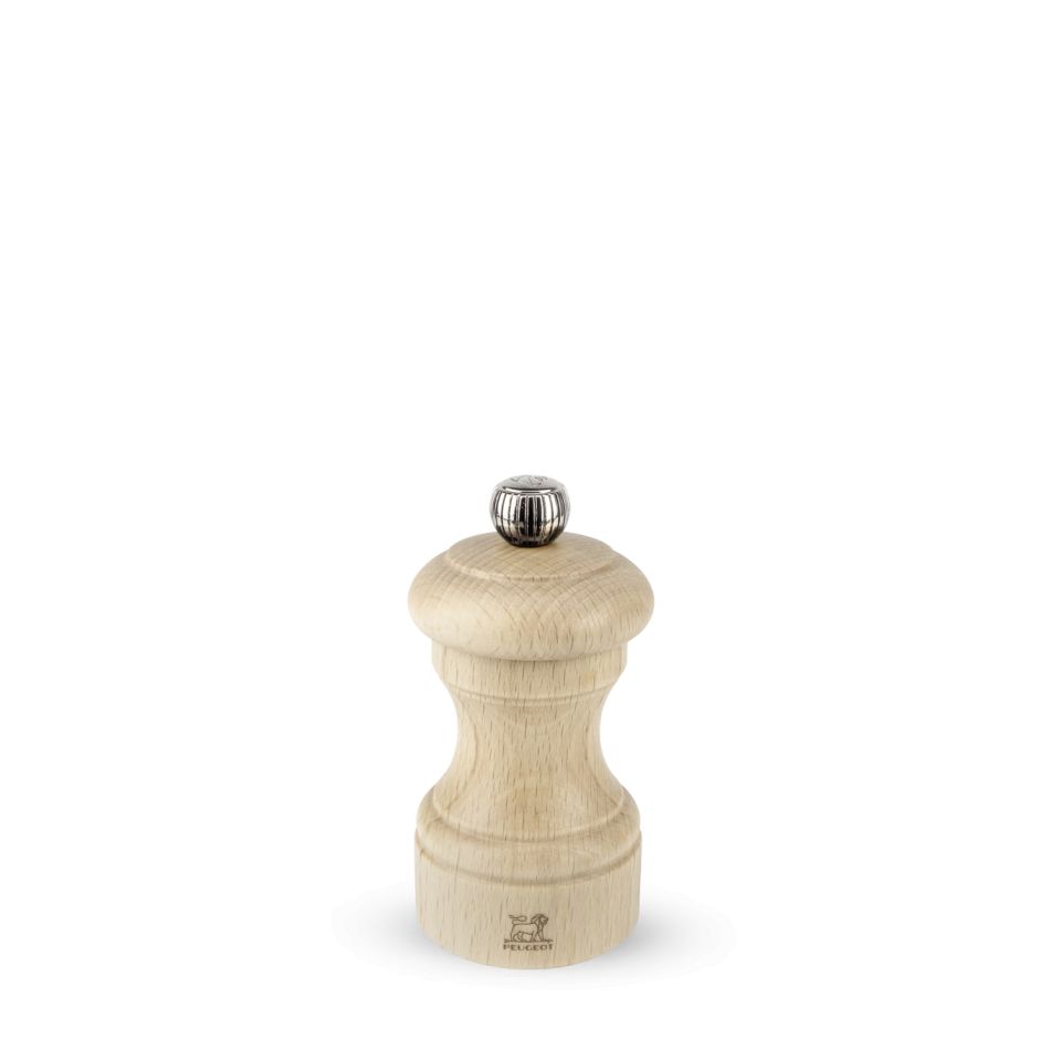 Moulin à poivre ou sel manuel Peugeot en bois 18 cm Bistro personnalisé fabriqué en France