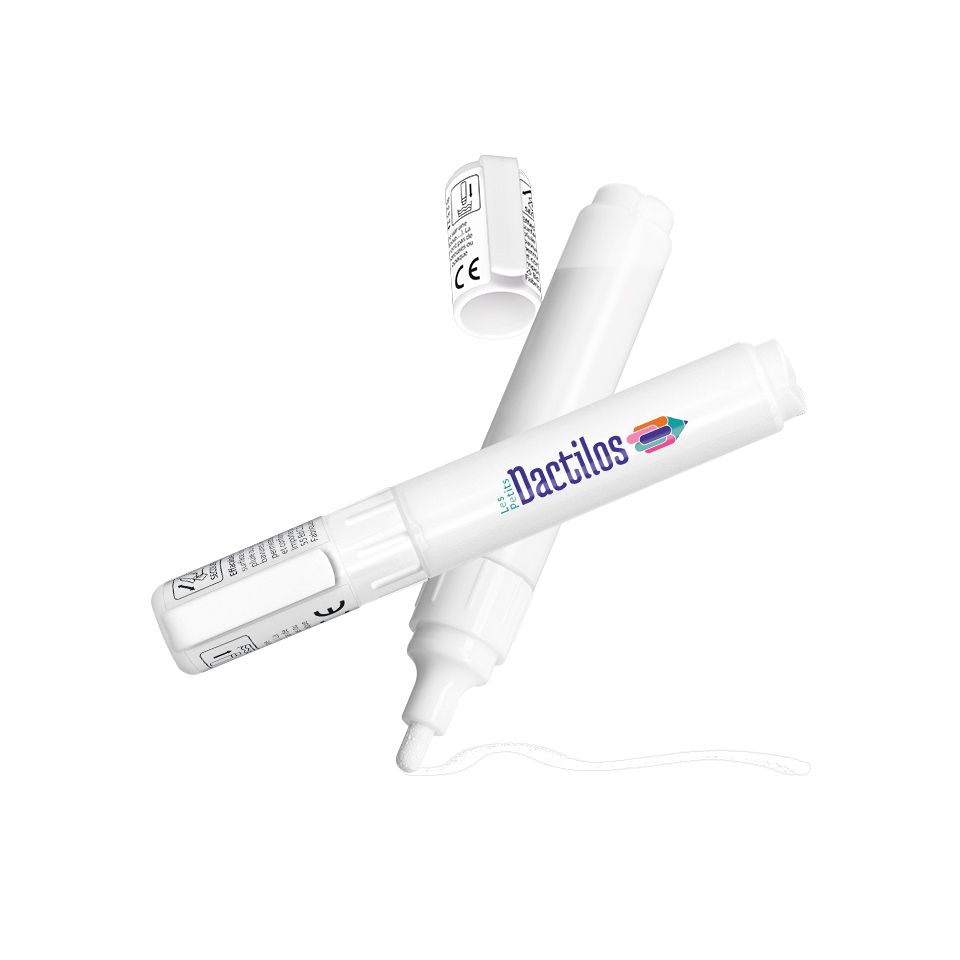 Stylo personnalisable marqueur feutre craie effaçable