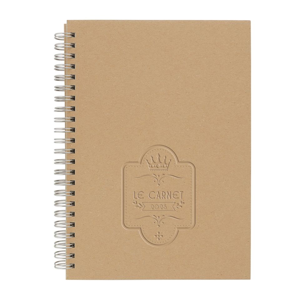 Carnet A5 personnalisé 100 % recyclés fabriqué en France