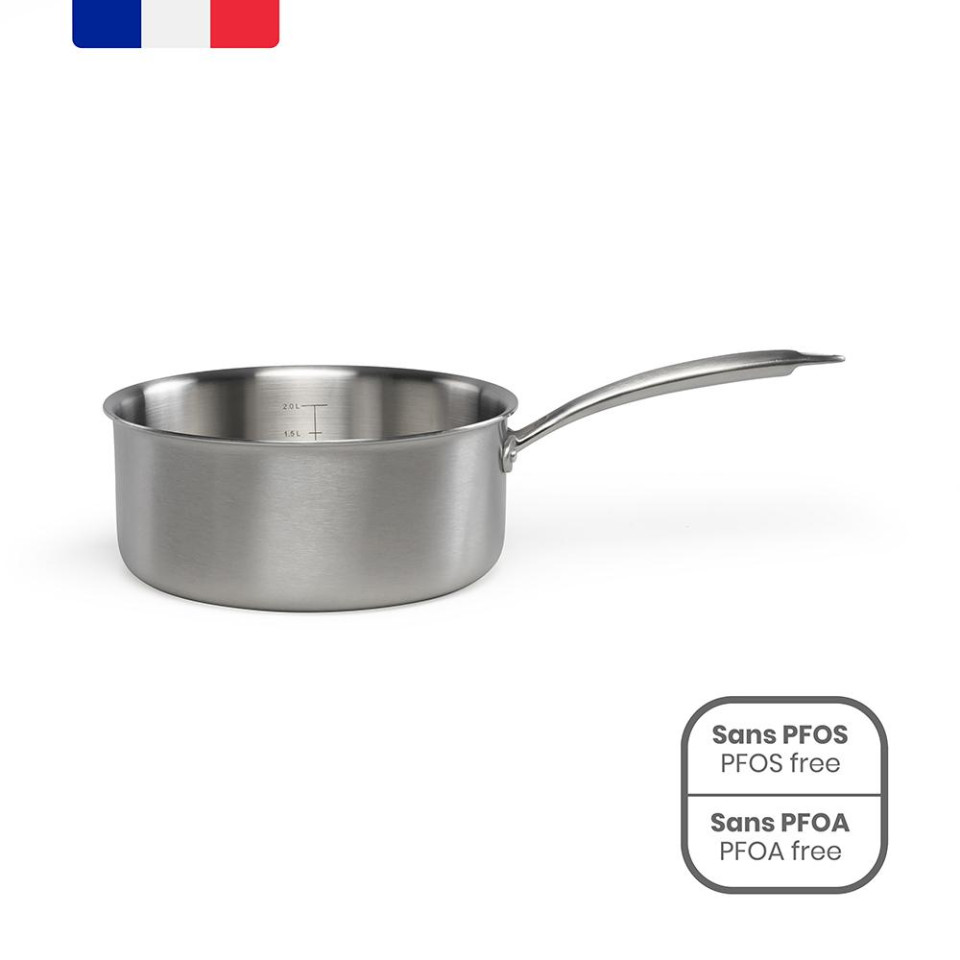 Casserole publicitaire en acier inoxydable 20 cm