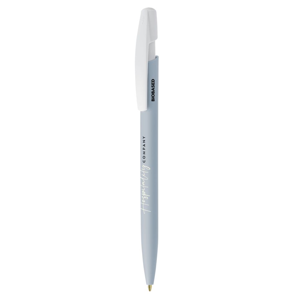 Stylo publicitaire personnalisé fabriqué en Europe Ecologique BIC Media Clic BIO100% biodégradable