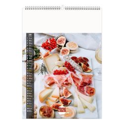 Calendrier publicitaire fabriqué en France Couleurs cuisine 13 feuillets Calendrier publicitaire fabriqué en France Couleurs cuisine 13 feuillets
