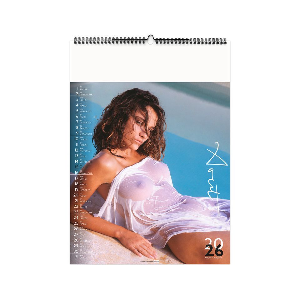 Calendrier personnalisable fabriqué en France 13 feuillets Passionata grand format