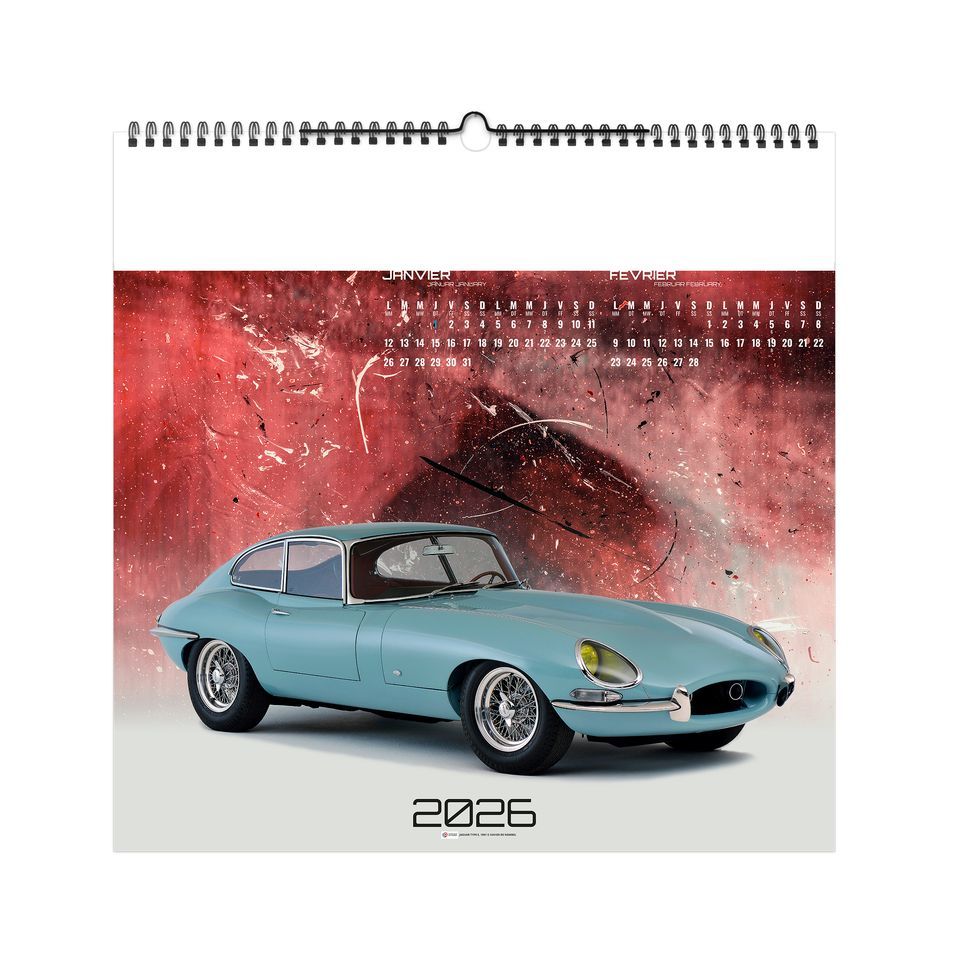 Calendrier personnalisable fabriqué en France 7 feuillets Design Car petit format