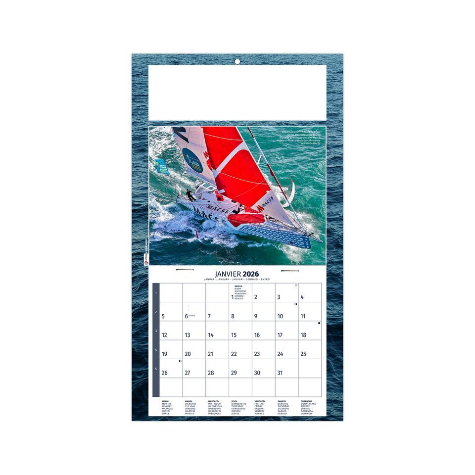 Calendrier personnalisé fabriqué en France 1 Vue Titouan