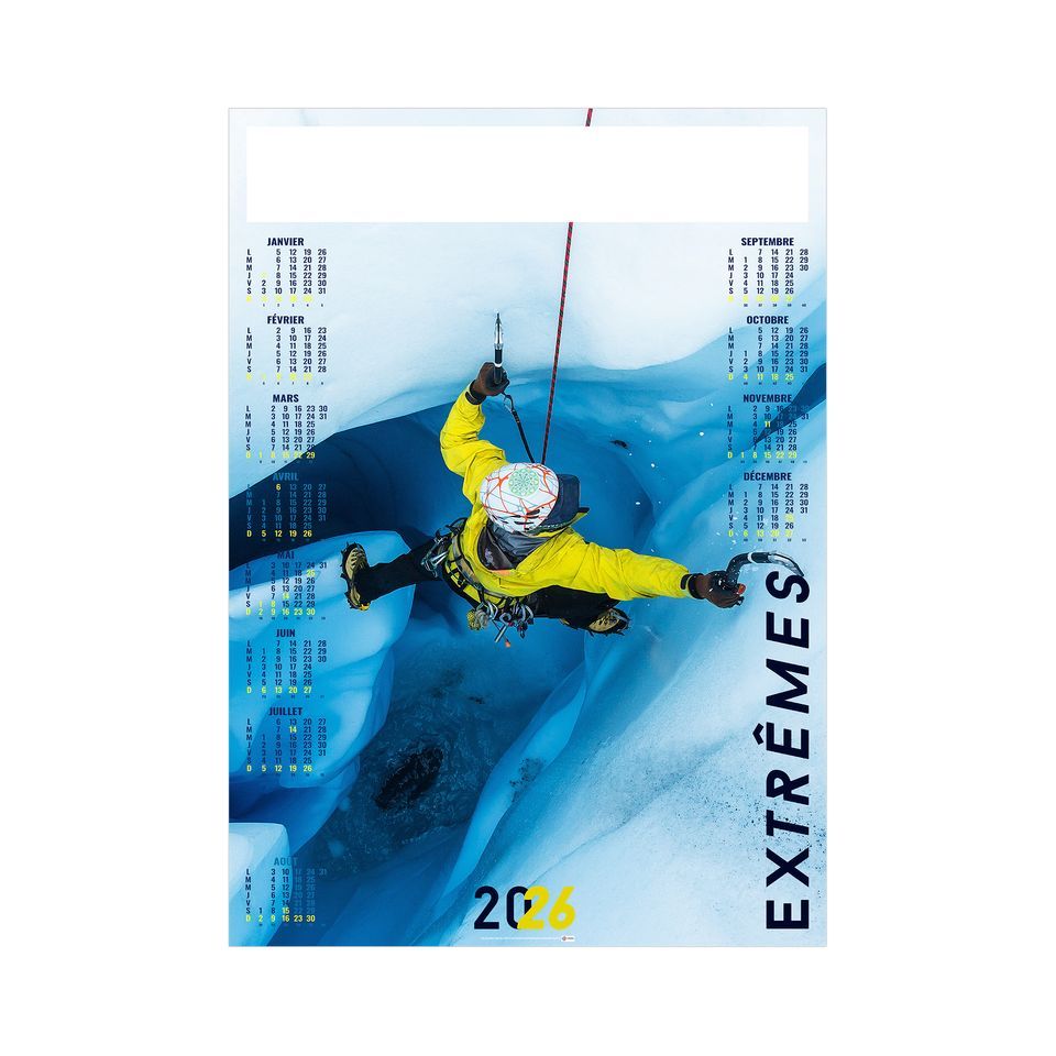 Poster publicitaire fabriqué en France Endurance 500x700 mm