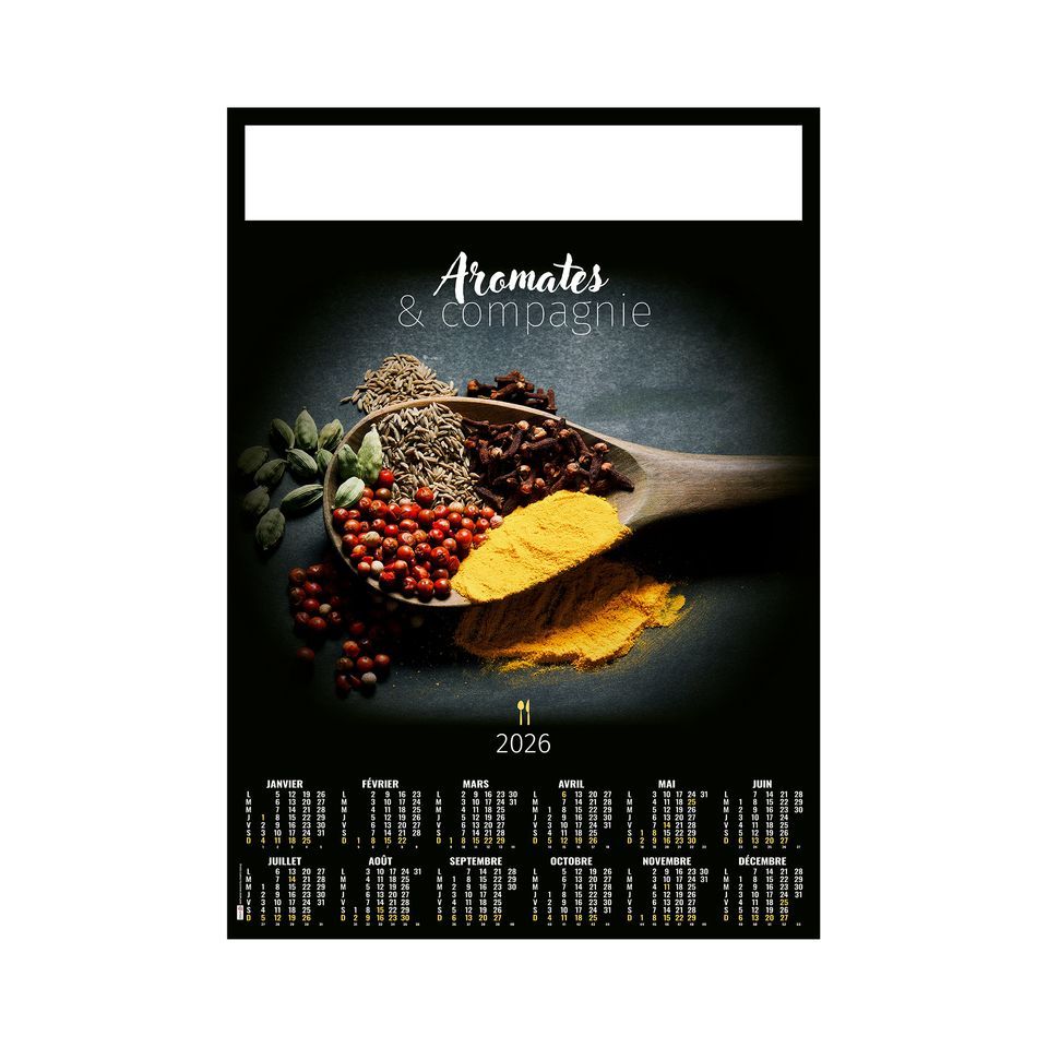 Poster publicitaire fabriqué en France Relevé 500x700 mm