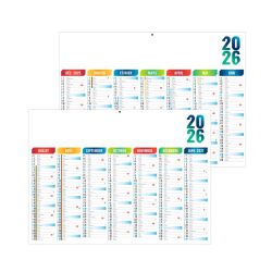 Calendriers bancaires personnalisables fabriqués en France Arlequin Souple