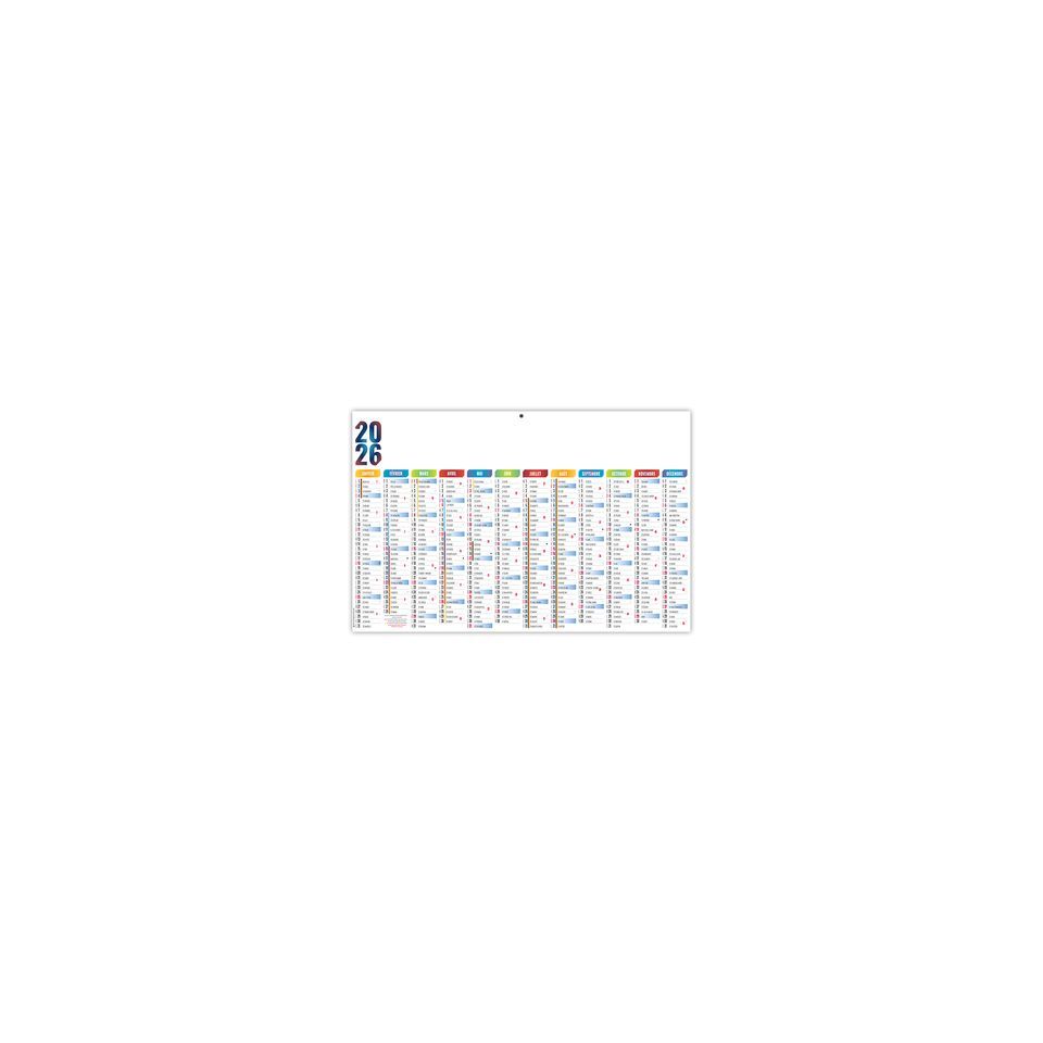 Calendriers bancaires personnalisables fabriqués en France Maximilien Rigides