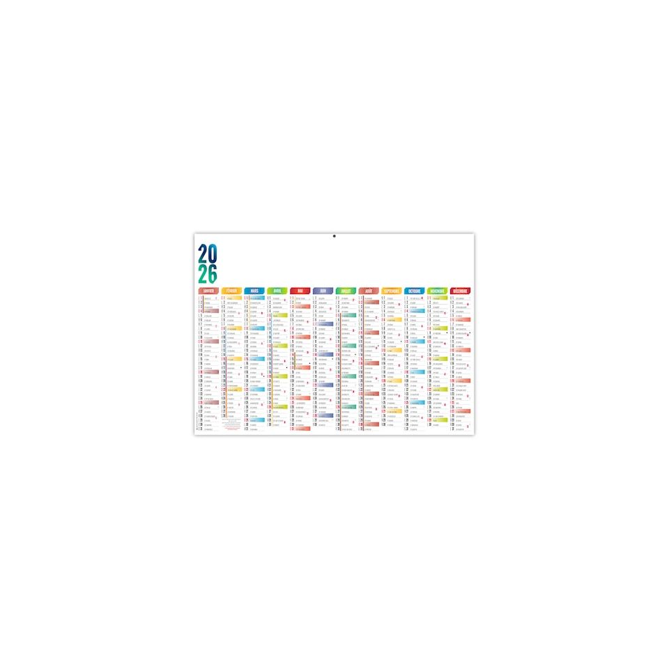 Calendriers bancaires personnalisables fabriqués en France Casimir Rigides