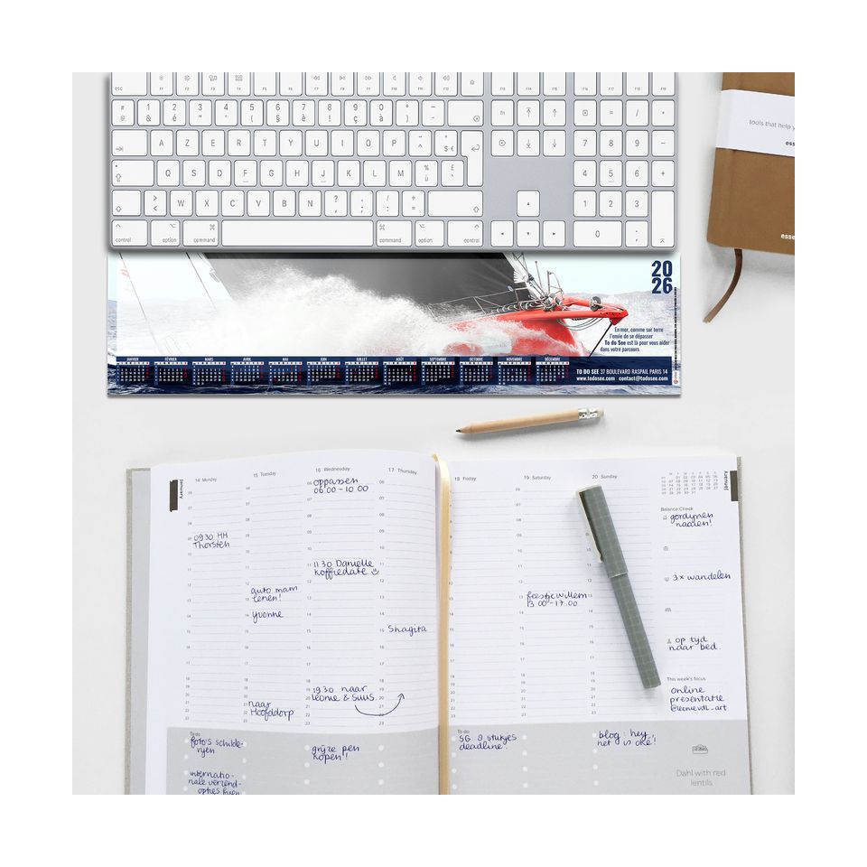 Sous-mains personnalisés clavier Sur mesure