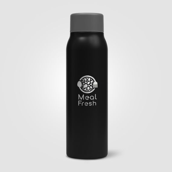 Bouteille personnalisée Breeze boissons gazeuses en Acier Inoxydable Recyclé 590 ml