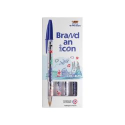Stylo BIC® Cristal® Expression publicitaire personnalisable fabriqué en France Stylo BIC® Cristal® Expression publicitaire personnalisable fabriqué en France