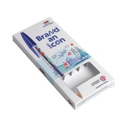Stylo BIC® Cristal® Expression publicitaire personnalisable fabriqué en France Stylo BIC® Cristal® Expression publicitaire personnalisable fabriqué en France