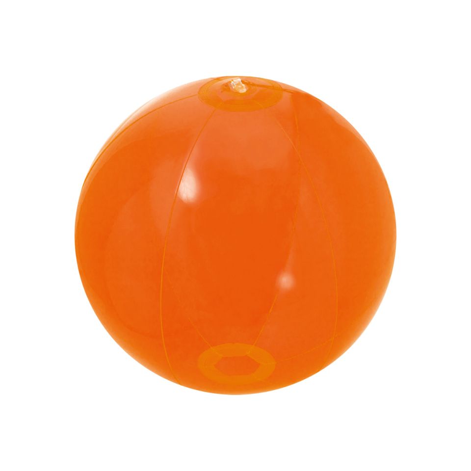 Ballon publicitaire de plage transparent