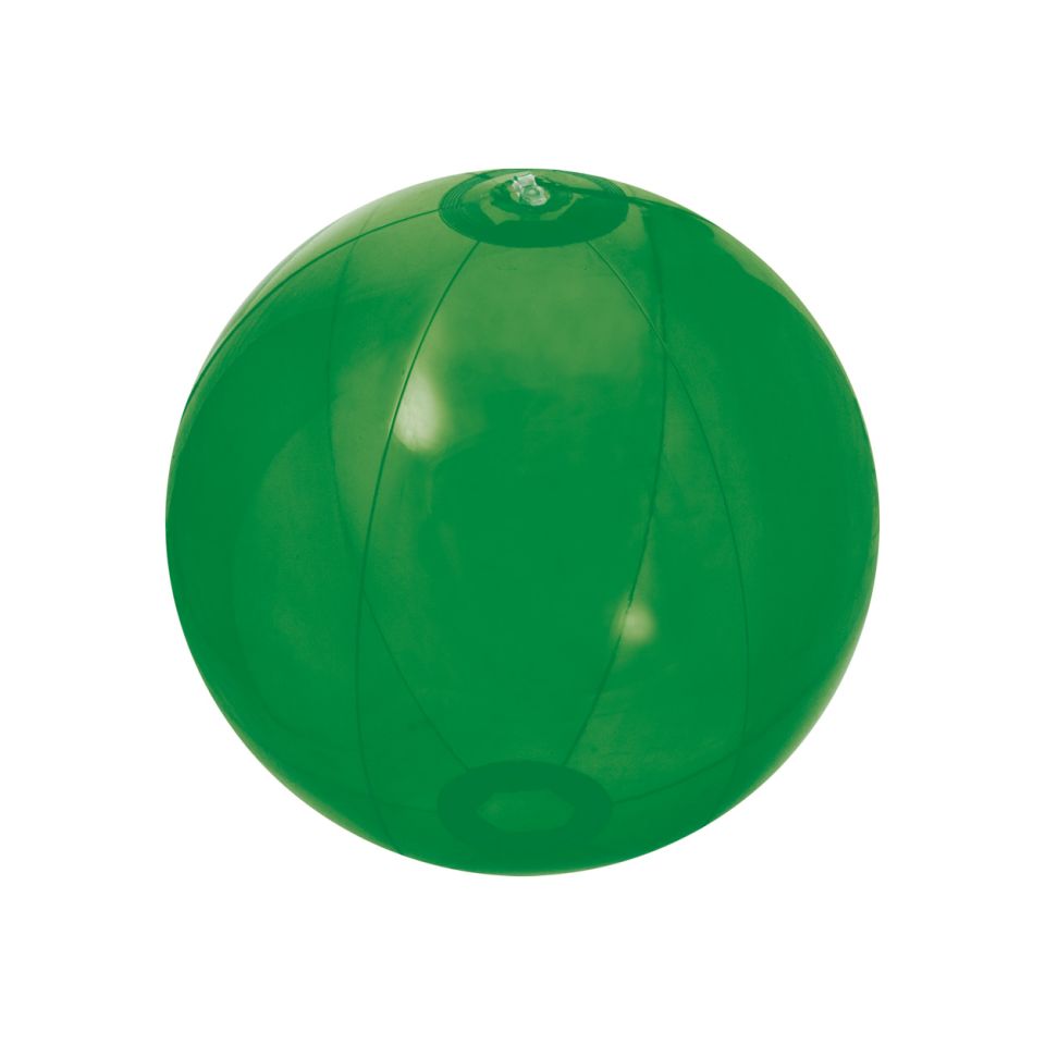 Ballon publicitaire de plage transparent