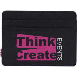 Porte-cartes publicitaire RFID Herschel Charlie recyclé Porte-cartes publicitaire RFID Herschel Charlie recyclé