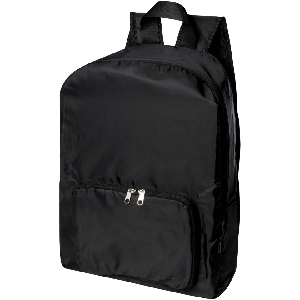 Sac publicitaire à dos pliable EcoFold de 15 L en RPET