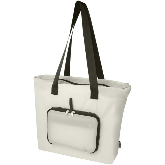 Sac publicitaire shopping pliable EcoFold de 16 L en RPET Sac publicitaire shopping pliable EcoFold de 16 L en RPET