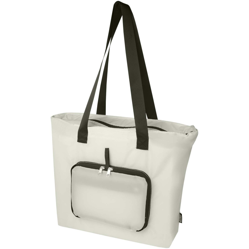Sac publicitaire shopping pliable EcoFold de 16 L en RPET